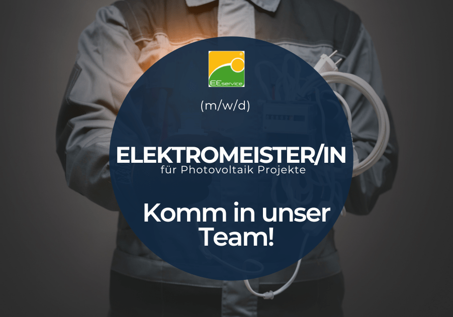 Elektromeister, Elektroniker, Meister in Elektroinstallateur, Handwerksmeister Job - wir suchen Verstärkung in unserem Team der EEservice.